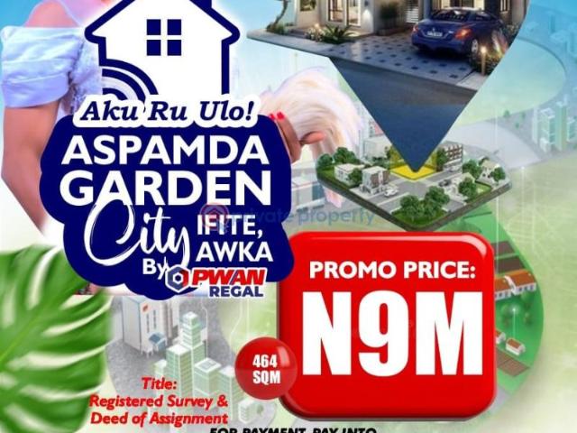 Land for sale in Awka