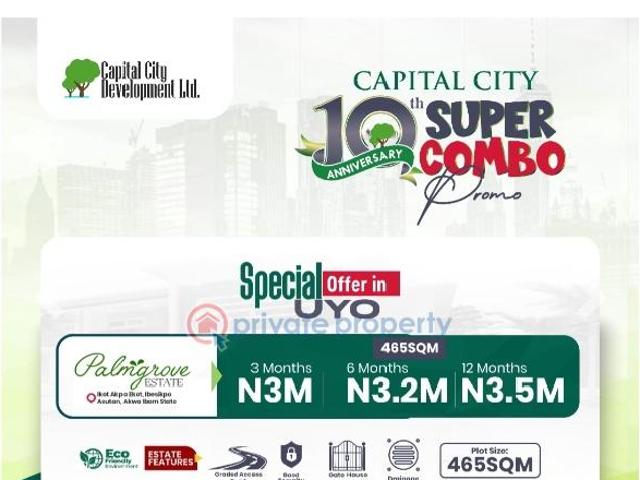 Land for sale in Ikot Abasi