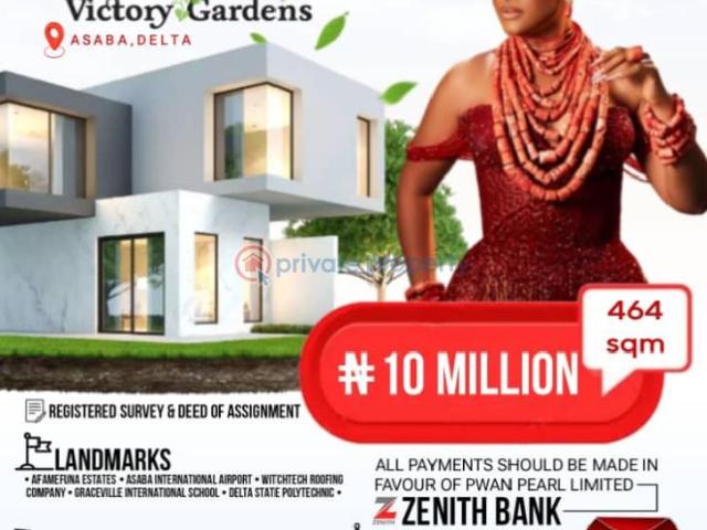 Land for sale in Asaba