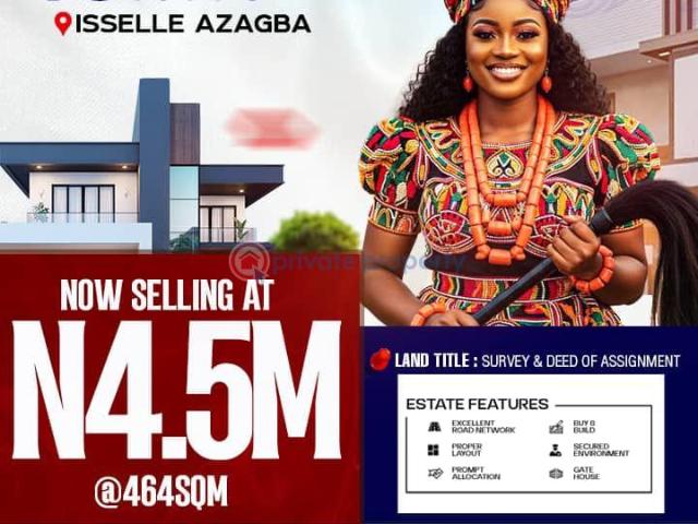Land for sale in Asaba