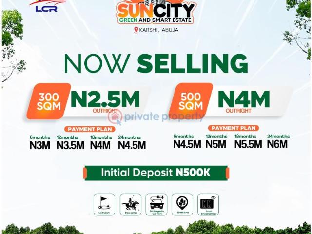 Land for sale in Abuja, Central Area Phase 2 