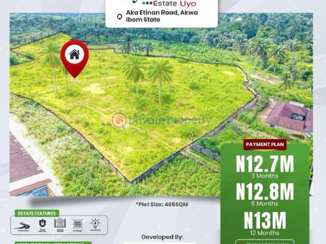 Land for sale in Akwa Ibom