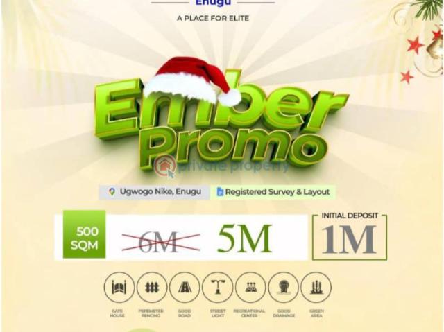 Land for sale in Enugu