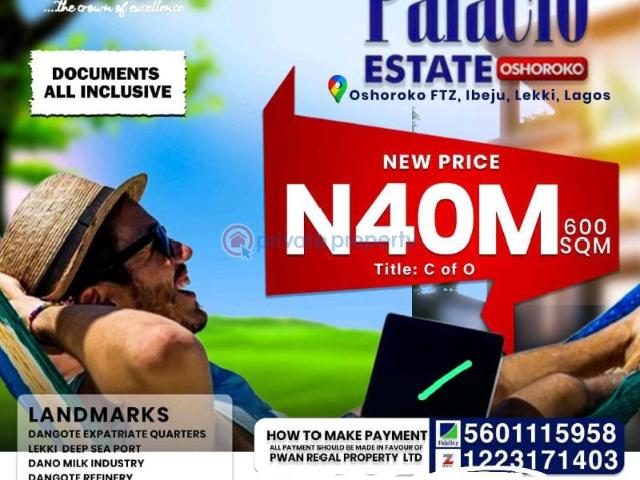 Land for sale in Lagos