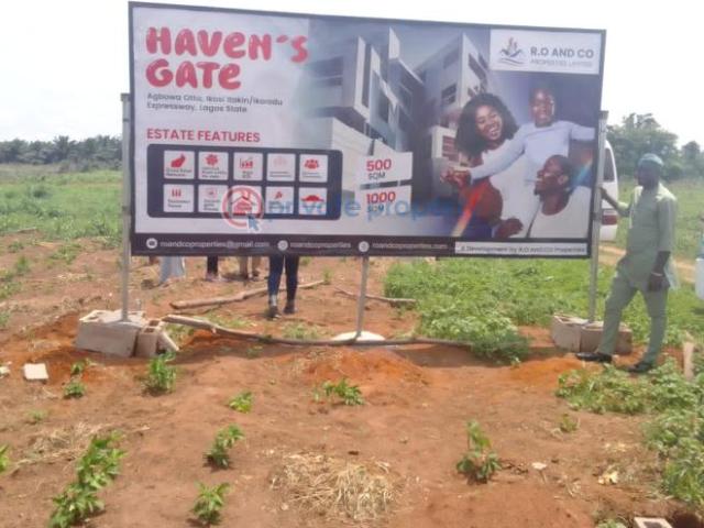 Land for sale in Ikorodu, Lagos