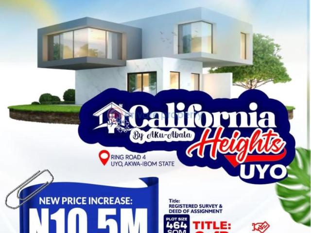Land for sale in Uyo Land for sale in Uyo