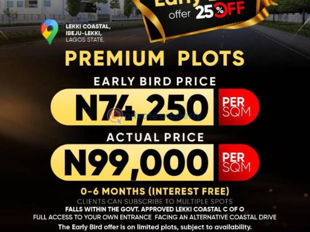 Land for sale in Lagos