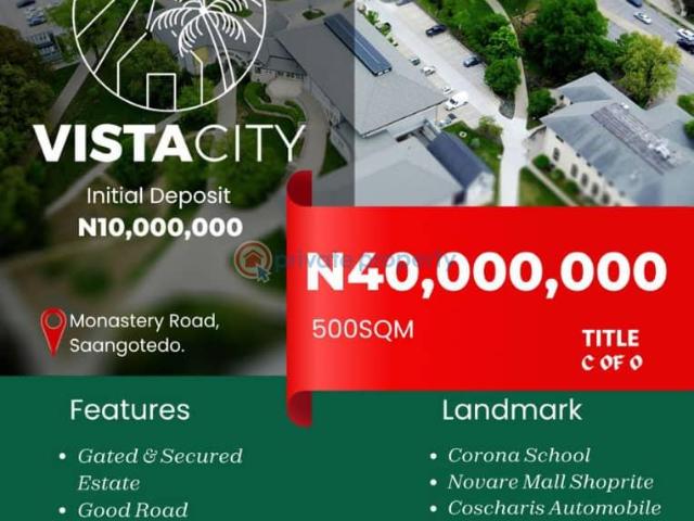 Land for sale in Lagos, Sangotedo