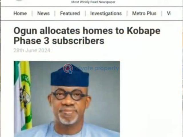 Land for sale in Abeokuta South, Ogun