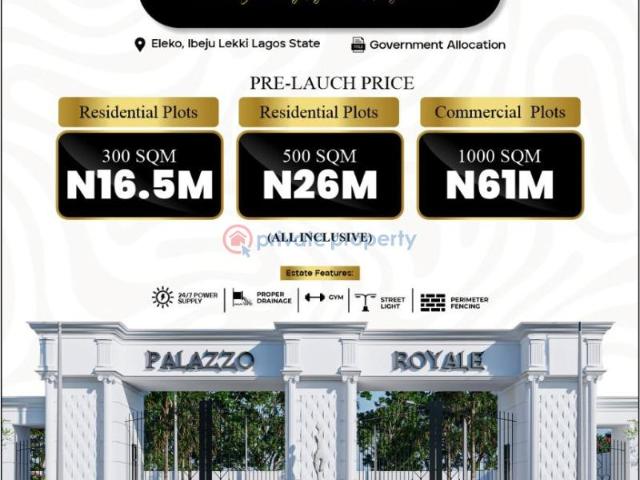 Land for sale in Ibeju Lekki, Abuja