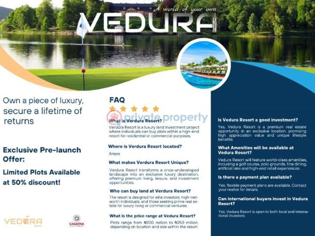 Land for sale in Lagos, Abuja