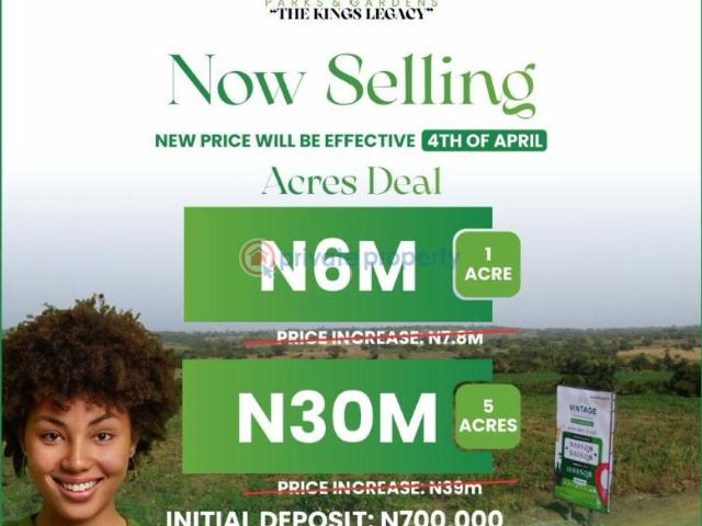 Land for sale in Ibadan Land for sale in Ibadan