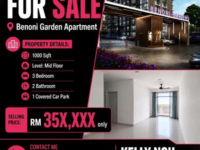 Apartment for sale in Papar, Sabah