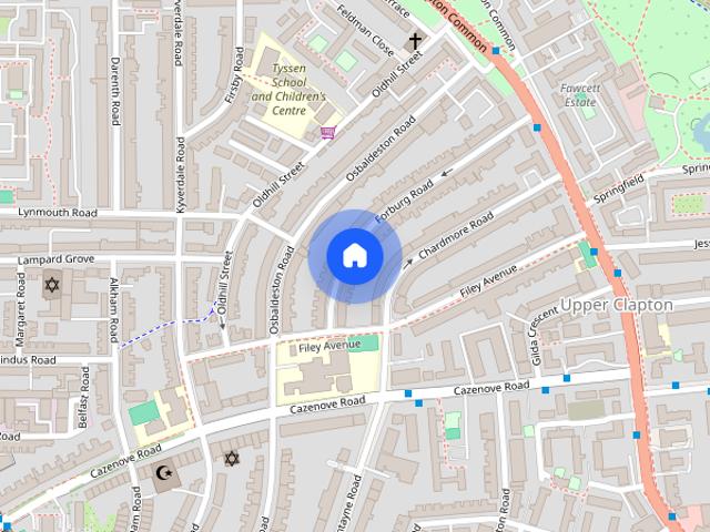 Apartment for rent in Stamford Hill, Greater London