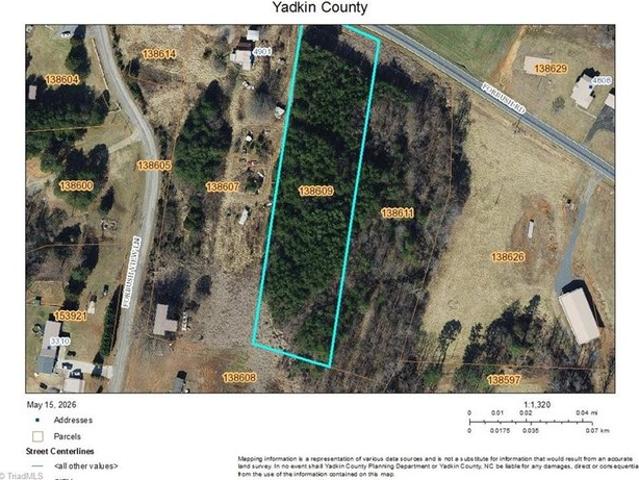 Land for sale in East Bend, North Carolina