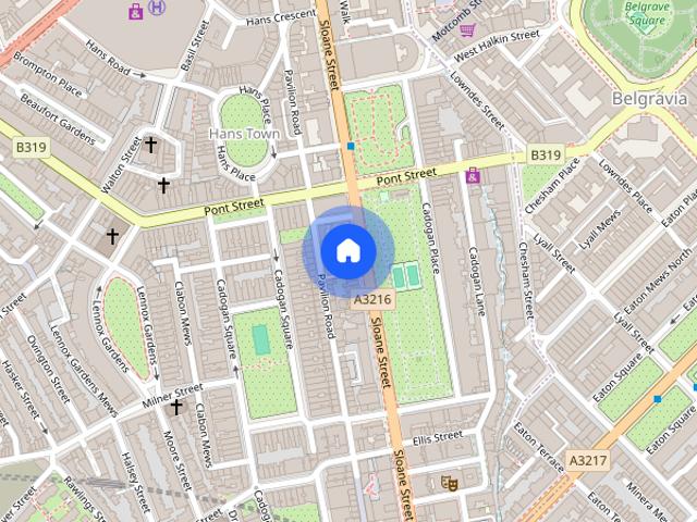 Apartment for rent in Chelsea, Cat Hill