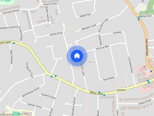House for rent in Kitt's Moss, Stockport