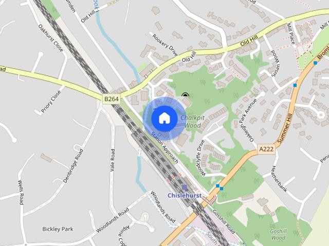 Apartment for rent in Bickley, Greater London