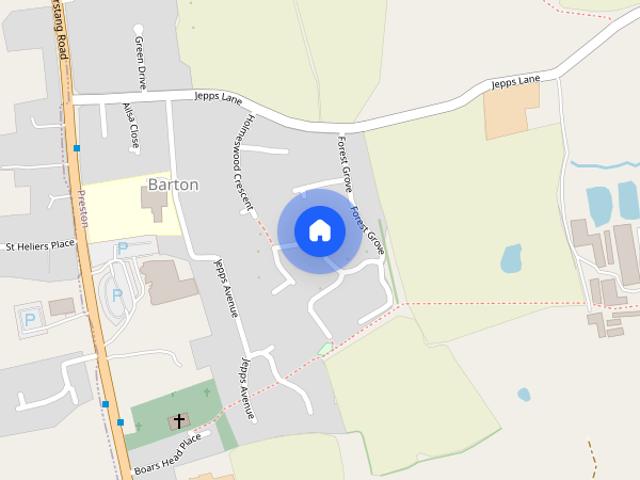 House for rent in Barton, Higher Bartle