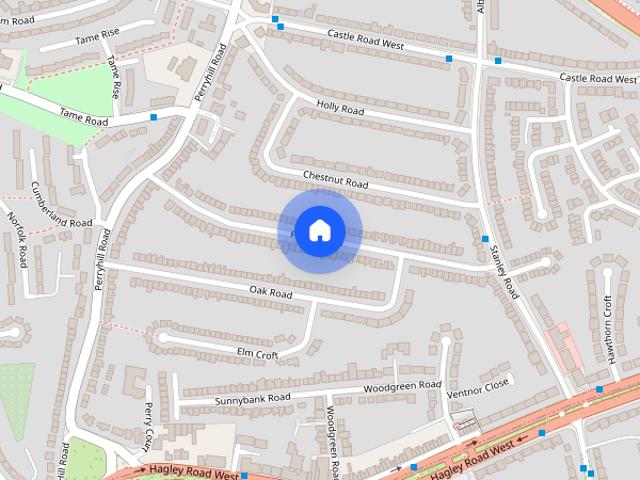 House for rent in Brandhall, Quinton