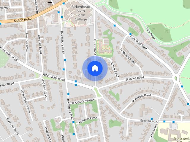 Apartment for rent in Claughton, Oxton
