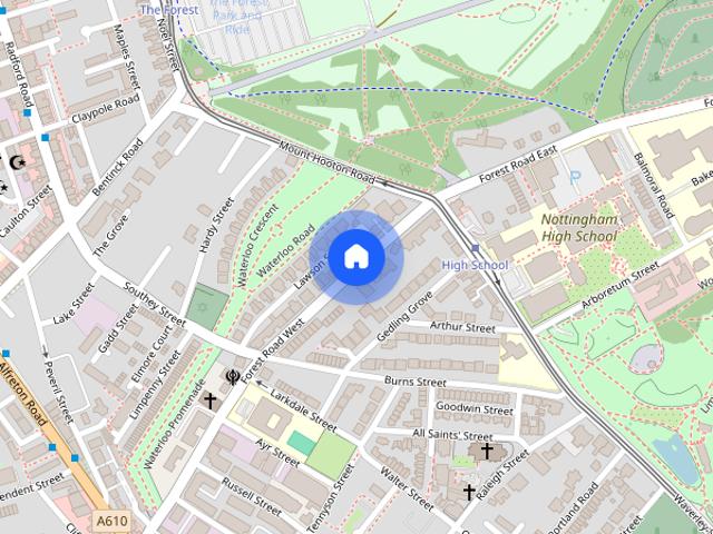 Apartment for rent in Forest Fields, City of Nottingham