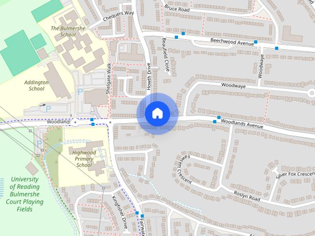 House for rent in Woodley