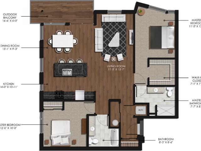 Apartment for rent in Oak Creek