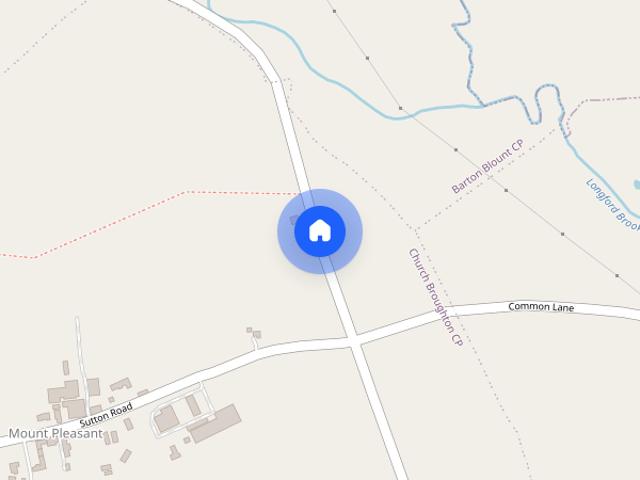 House for rent in Barton Blount CP, South Derbyshire