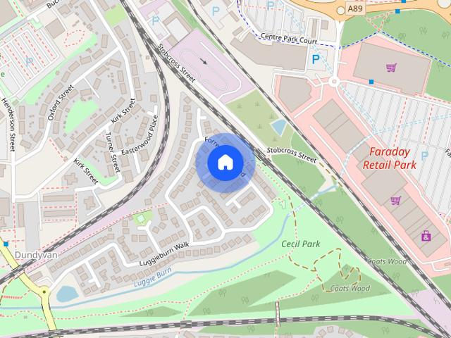House for rent in Dundyvan, Coatbridge