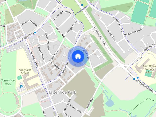 House for rent in Tattenhoe Park, Shenley Brook End