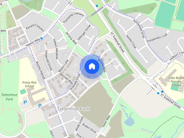 House for rent in Tattenhoe Park, Shenley Brook End