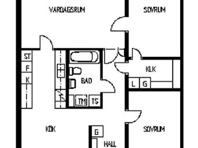 Lägenhet hyra i Luleå, Norrbotten