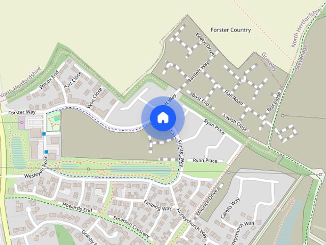 House for rent in Fishers Green, Stevenage