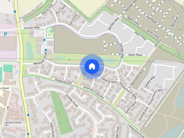 House for rent in Fishers Green, Stevenage
