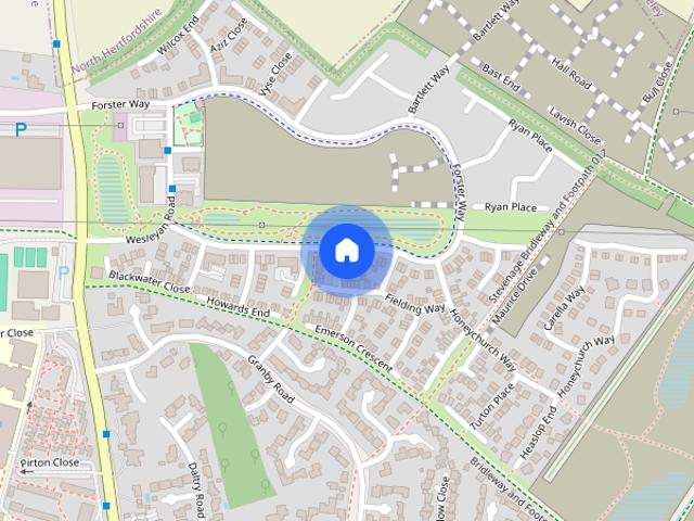 House for rent in Fishers Green, Stevenage