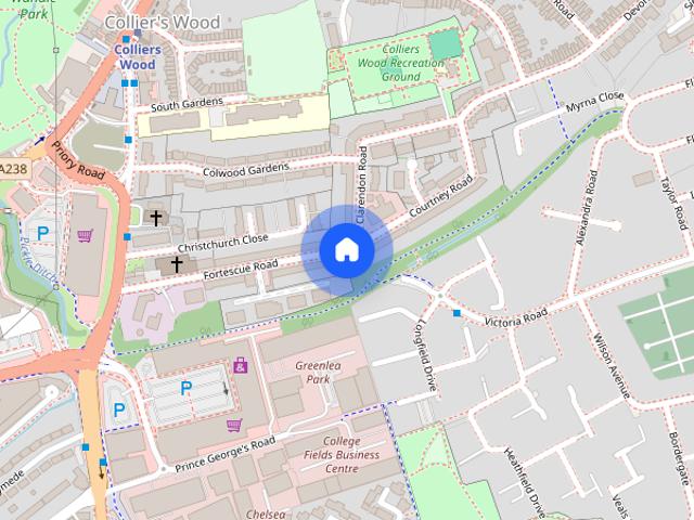 Apartment for rent in London Borough of Merton, Collier's Wood