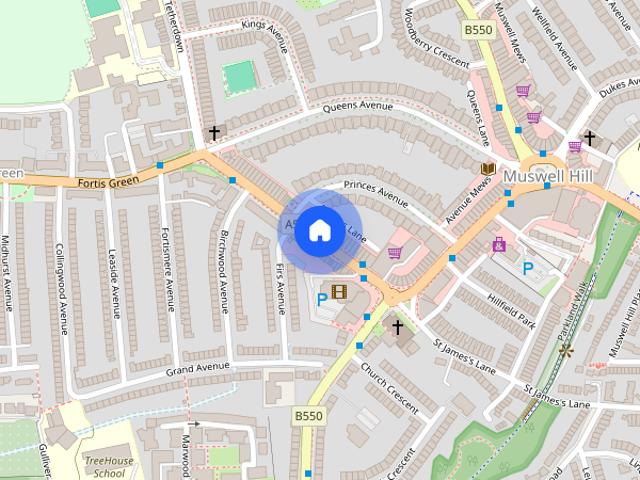 Apartment for rent in Muswell Hill, Greater London
