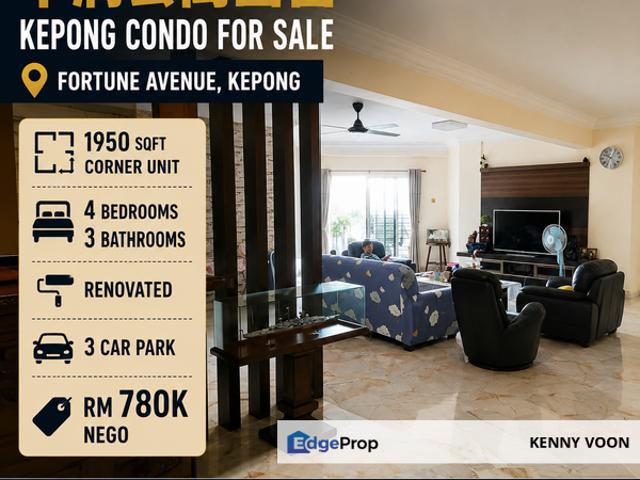 Condominium for rent in Kepong, Kuala Lumpur