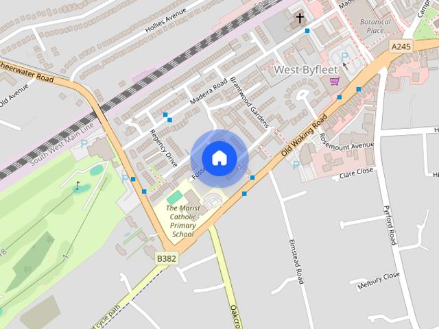 House for rent in West Byfleet, Woking