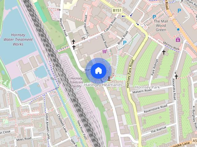 Apartment for rent in Hornsey, Greater London