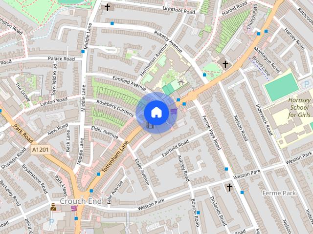 Apartment for rent in Crouch End, Greater London