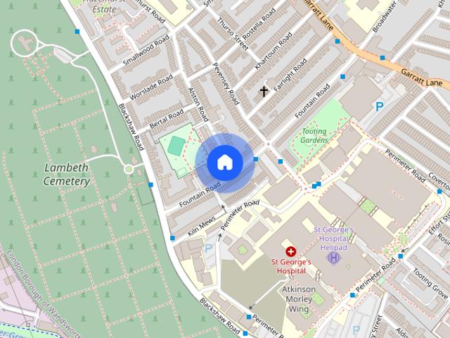 Apartment for rent in Summerstown, Greater London