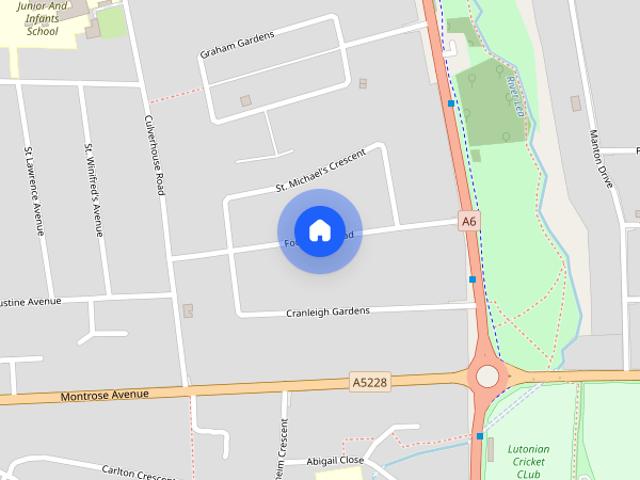 House for rent in Biscot, Spring Park