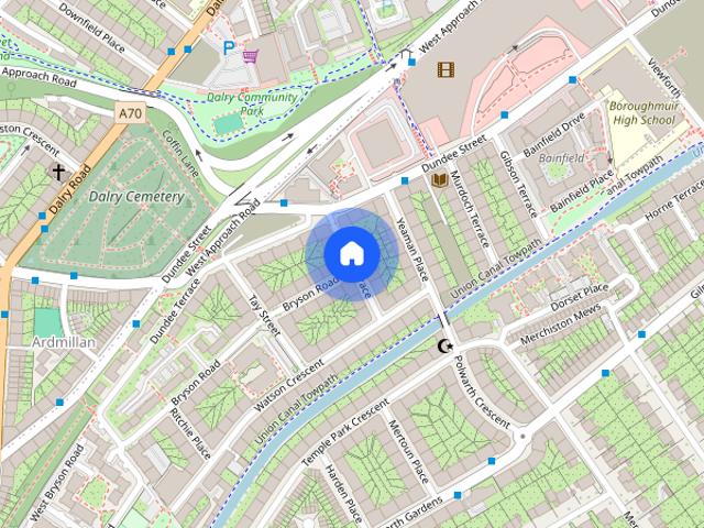 Apartment for rent in Merchiston, Scotland