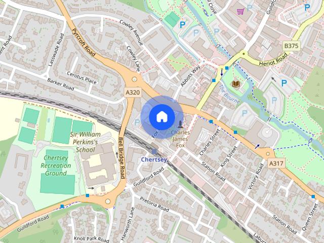 Apartment for rent in Row Town, Surrey