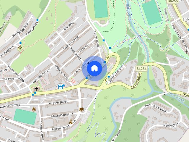 House for rent in Treharris