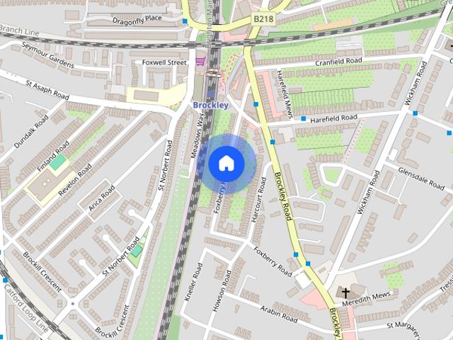 Apartment for rent in London Borough of Lewisham, Brockley