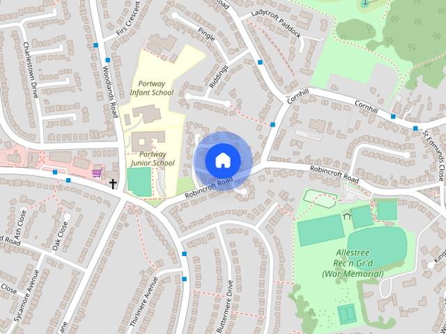 House for rent in Allestree, Derby