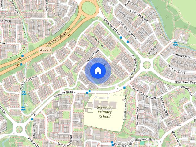 House for rent in Broadfield, Glynde